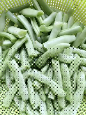 老干妈炒四季豆