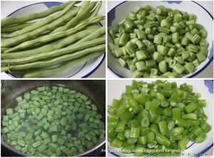 榄菜肉末四季豆