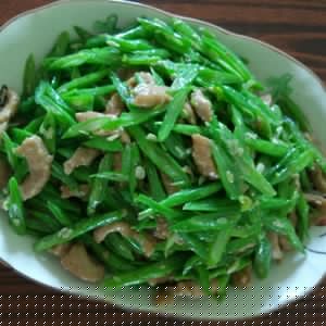 四季豆炒肉
