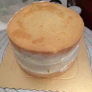 淡奶油裱花蛋糕
