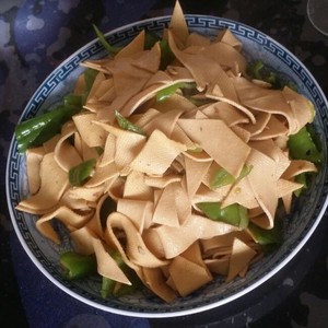 青椒豆皮