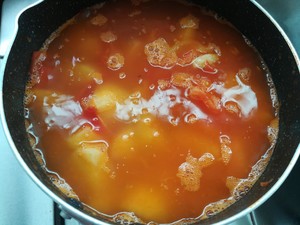 番茄土豆肥牛锅