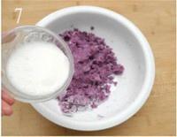 紫薯芝麻饼