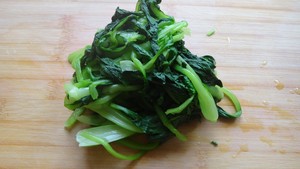油菜香菇菜包