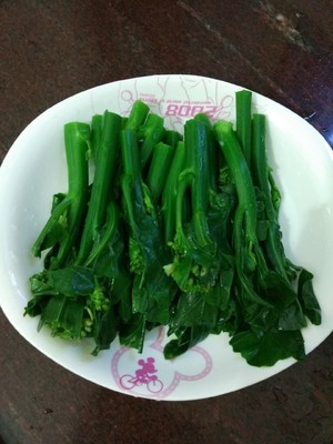 腊味炒芥兰