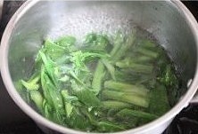 芥兰炒牛肉