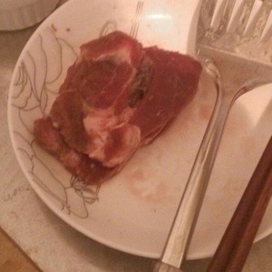 香煎蘑菇猪排