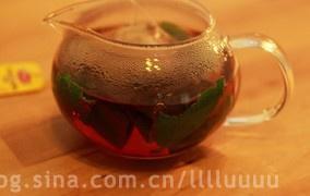 薄荷奶茶