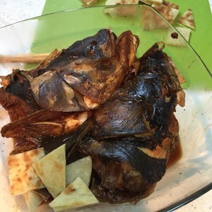 【易操作好吃】家常版鱼头泡饼