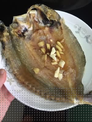 蒸黄鱼干