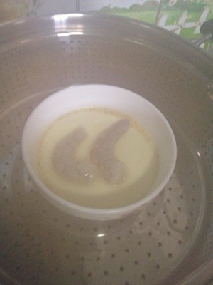虾仁蛋羹