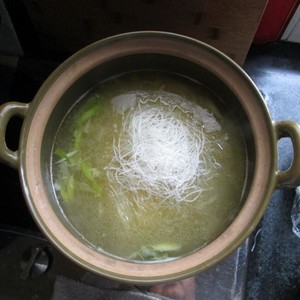 干虾粉丝煲