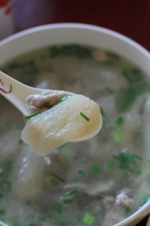竹荪肉片汤
