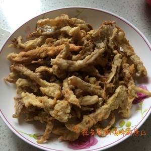 干炸蘑菇（家乡版）