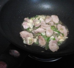 肉炒杏鲍菇
