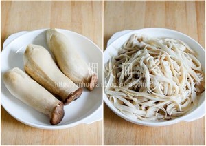 手撕杏鲍菇