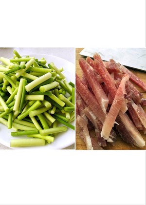 妈妈牌蒜薹炒肉