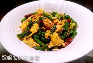 蒜薹炒鸡蛋