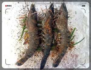 盐烤大海虾