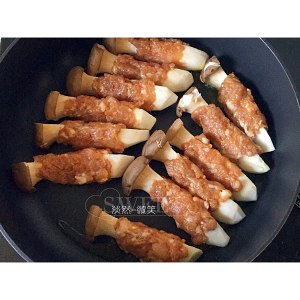 杏鲍菇酿肉卷