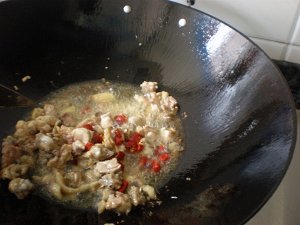 小炒鸡肉