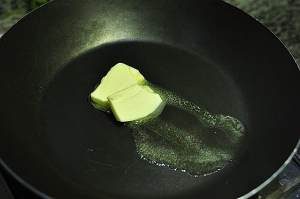 黄油煎松茸