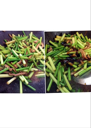妈妈牌蒜薹炒肉