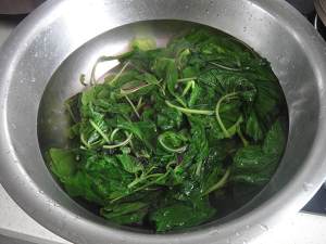 凉拌苋菜粉丝