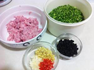 肉碎蒜苔粒