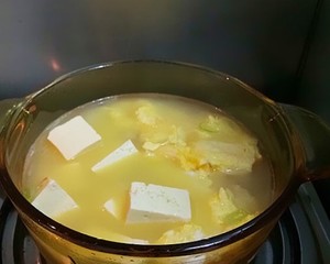 白菜豆腐汤