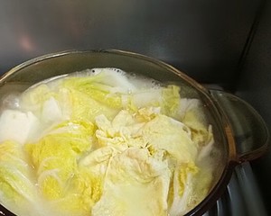 白菜豆腐汤