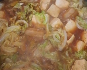 冬季最爱的家常菜！大白菜炖豆腐