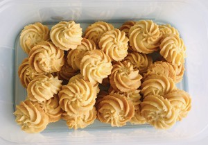 秒杀甜品店的黄油曲奇，做了你会爱上它～