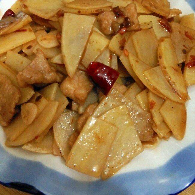 土豆肉片