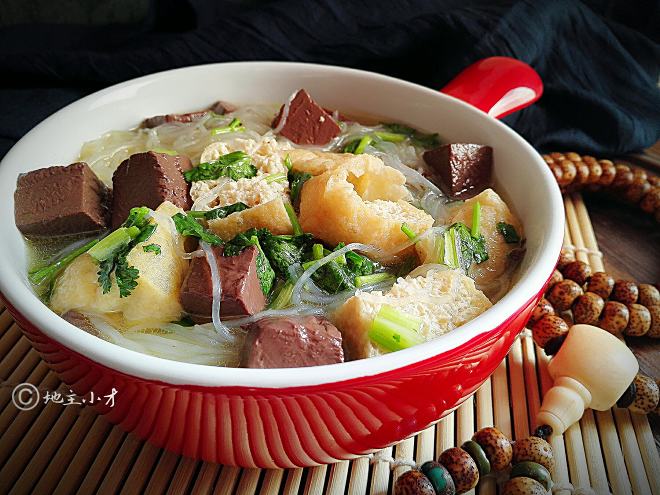 鸭血粉丝汤（简易版）