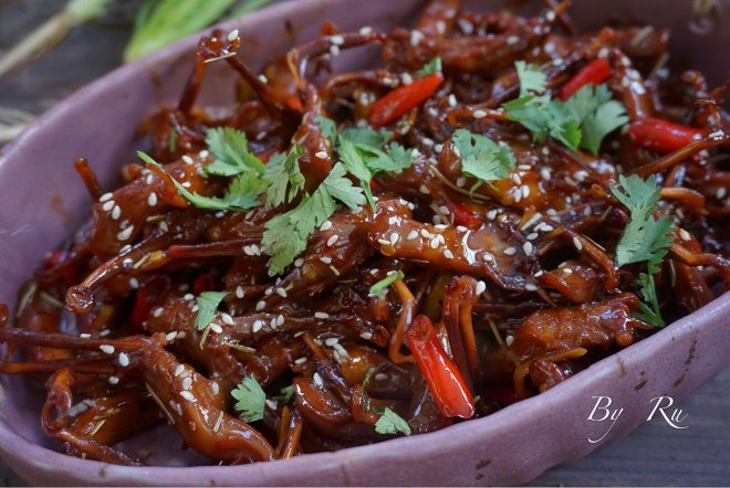 孜然酱辣鸭舌