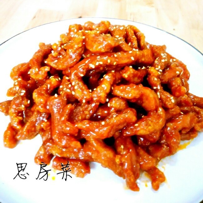 秘诀是雪碧的糖醋里脊