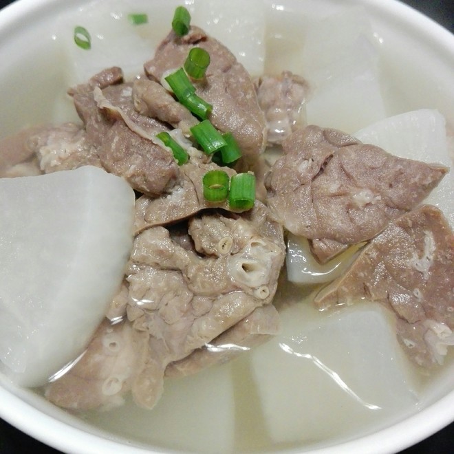 萝卜炖猪肺