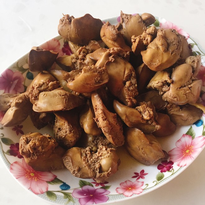 卤鸡肝