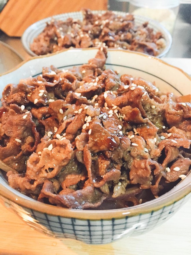 照烧肥牛饭～