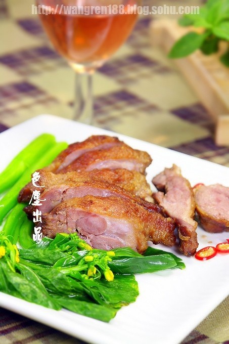 香煎鸭肉