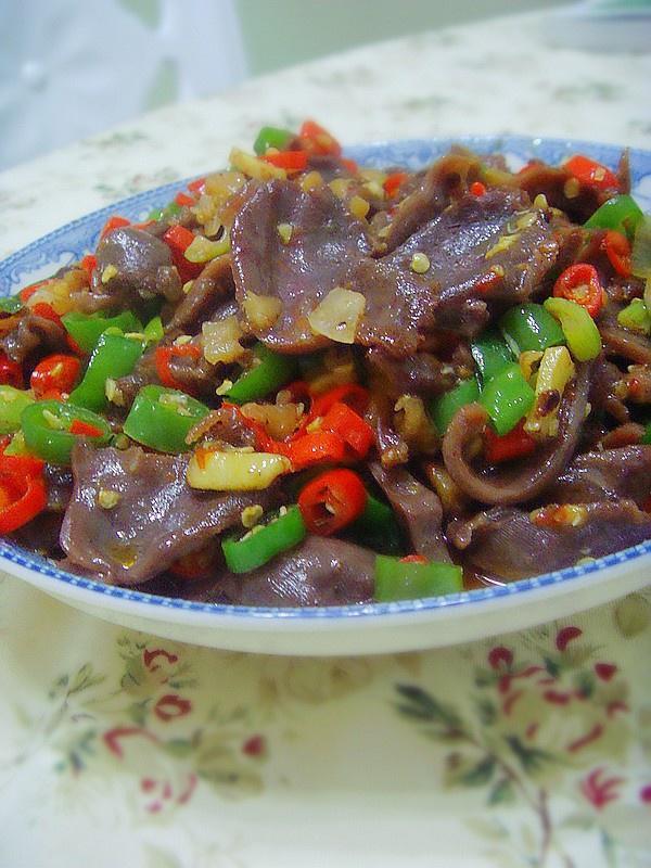 双椒脆辣鸭胗