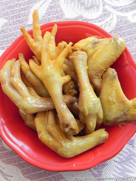 盐焗鸡脚鸡翅鸭掌