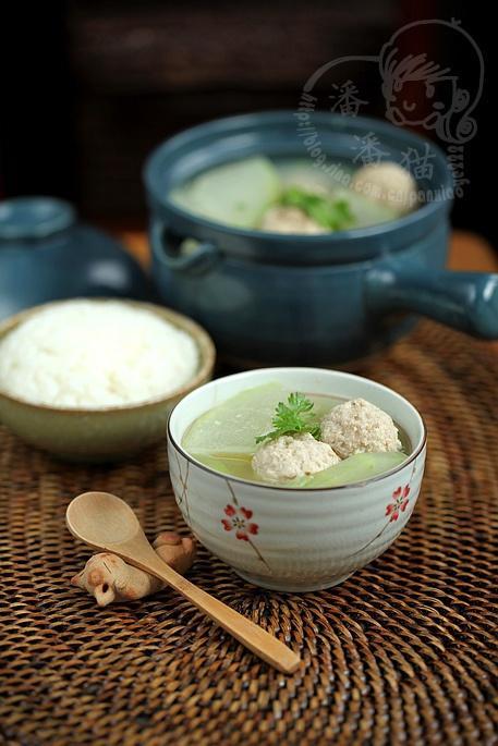 冬瓜汆丸子汤