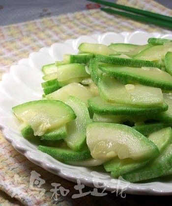 清炒西葫芦