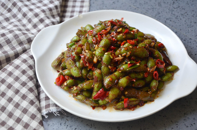 麻辣毛豆