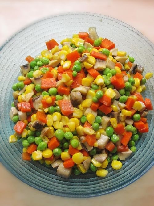 豌豆蘑菇小炒