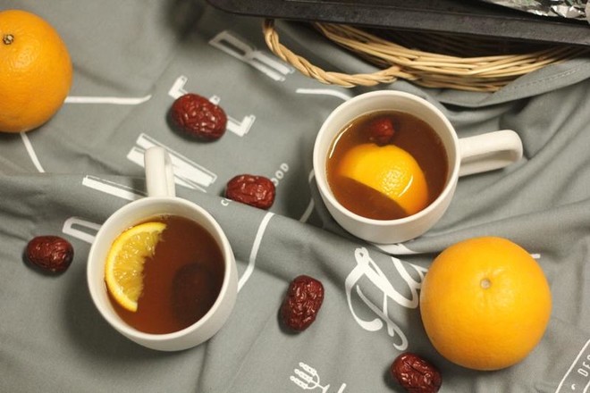 香橙红枣茶