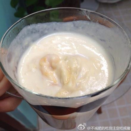 最简单的榴莲牛奶