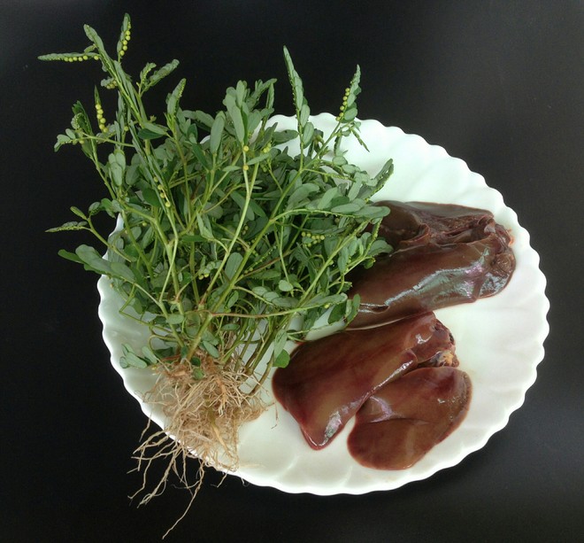 叶下珠鸭肝汤